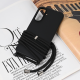 Maska za Samsung Galaxy A56 Crossbody crna - 221768