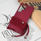 Maska za Samsung Galaxy S25 Ultra Crossbody bordo - 221779