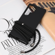 Maska za Samsung Galaxy S25 Ultra Crossbody crna - 221780