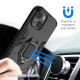 Torbica Cube Ring za Samsung S911 Galaxy S23 tamno plava - 206673