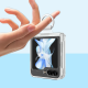 Torbica Elegant Fold Ring za Samsung F731B Galaxy Z Flip 5 5G transparent - 209107