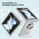 Torbica Elegant Fold Ring za Samsung F731B Galaxy Z Flip 5 5G transparent - 209107