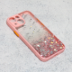 Maska za iPhone 13 Mini 5.4 Frame Glitter roze - 201717