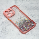 Torbica Frame Glitter za iPhone 13 Pro 6.1 roze - 97144