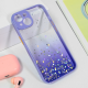 Maska za iPhone 15 6.1 Frame Glitter ljubičasta - 210508