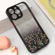 Torbica Frame Glitter za iPhone 15 Pro Max 6.7 crna - 210514