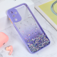 Maska za Samsung Galaxy A14 4G/5G Frame Glitter ljubičasta - 207982