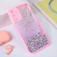 Torbica Frame Glitter za Samsung A156 Galaxy A15 5G roze - 214400