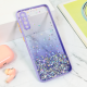 Maska za Samsung Galaxy A30s/A50/A50s Frame Glitter ljubičasta - 209160