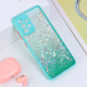 Torbica Frame Glitter za Samsung A525F/A526B/A528B Galaxy A52 4G/A52 5G/A52s 5G zelena - 204453