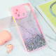 Torbica Frame Glitter za Xiaomi Redmi 12C roze - 209103