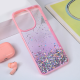 Torbica Frame Glitter za Xiaomi Redmi 13C roze - 214408