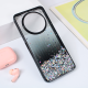 Maska za Xiaomi Redmi A3 Frame Glitter crna - 214409