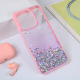 Torbica Frame Glitter za Xiaomi Redmi Note 13 4G roze - 214414