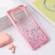 Torbica Frame Glitter za Xiaomi Redmi Note 14 Pro Plus roze - 221264