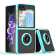 Torbica Frosted Shockproof za Samsung F741B Galaxy Z Flip 6 5G svetlo plava - 214534