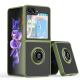 Torbica Frosted Shockproof za Samsung F741B Galaxy Z Flip 6 5G zelena - 214535
