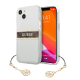 Maska za iPhone 13 6.1 braon (GUHCP13MKB4GBR) Guess 4G Stripe Charm - 201073