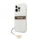 Maska za iPhone 13 Pro 6.1 braon (GUHCP13LKB4GBR) Guess 4G Stripe Charm - 205687