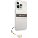 Maska za iPhone 13 Pro Max 6.7 braon (GUHCP13XKB4GBR) Guess 4G Stripe Charm - 205683