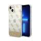 Maska za iPhone 14 6.1 Guess Hc 4G Electro Script zlatna (GUHCP14SHG4MHG) - 205347