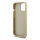 Maska za iPhone 15 6.1 Guess Hc Fixed Glitter 4G Big Metal Logo zlatna (GUHCP15SHG4SGD) - 210423
