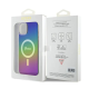 Maska za iPhone 15 6.1 Guess Hc IML Magsafe Iridescent crna (GUHMP15SHITSK) - 210433