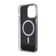 Maska za iPhone 15 Pro 6.1 Guess Hc IML Magsafe Iridescent crna (GUHMP15LHITSK) - 210434