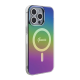 Maska za iPhone 15 Pro 6.1 Guess Hc IML Magsafe Iridescent crna (GUHMP15LHITSK) - 210434