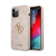 Maska za iPhone 12 Pro Max 6.7 Guess Hc PC 4G Big Metal Logo pink (GUHCP12L4GMGPI) - 205380