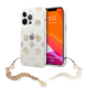 Maska za iPhone 13 Pro 6.1 Guess Hc Pc Chain Handle Peony zlatna (GUHCP13LKSPEGO) - 201080
