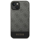 Maska za iPhone 14 Plus 6.7 Guess Hc PC/TPU 4G Bottom Stripe siva (GUHCP14MG4GLGR) - 205367