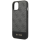 Maska za iPhone 14 Plus 6.7 Guess Hc PC/TPU 4G Bottom Stripe siva (GUHCP14MG4GLGR) - 205367
