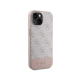 Maska za iPhone 15 6.1 Guess Hc PC/TPU 4G Bottom Stripe roze (GUHCP15SG4GLPI) - 211145