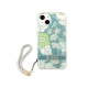 Maska za iPhone 13 6.1 Guess Hc PC/TPU Flower Cord zelena (GUHCP13MHFLSN) - 205373