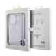 Maska za iPhone 15 Pro 6.1 Guess Hc PC TPU Iridescent Glitter Pattern Peony Cordstrap ljubičasta (GUHCP15LHPELISU) - 210432