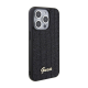 Maska za iPhone 15 Pro 6.1 (GUHCP15LPMSDGSK) Guess Hc PU Disco Script Metal - GUHCP15LPMSDGSK
