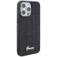 Maska za iPhone 15 Pro Max 6.7 (GUHCP15XPMSDGSK) Guess Hc PU Disco Script Metal - 200861-1
