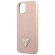 Maska za iPhone 14 6.1 Guess Hc Saffiano PU Triangle pink (GUHCP14SPSATLP) - 205364