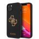 Torbica Guess Hc Silicone za iPhone 13 6.1 crna (GUHCP13MLS4GGBK) - 203564