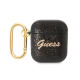 Torbica Guess za Airpods 1/2 PU Glitter Flake crna (GUA2HGGSHK) - 205388