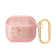 Torbica Guess za Airpods 3 PU Glitter Flake pink (GUA3HGGSHP) - 205390