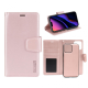 Torbica Hanman Canvas ORG 2u1 za iPhone 13 Pro 6.1 roze - 203431