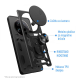 Torbica Hard Shield za Honor X8c srebrna - 221290