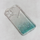 Torbica Heart Glitter za iPhone 12 Pro 6.1 mint - 97558-1