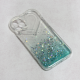 Torbica Heart Glitter za iPhone 12 Pro Max 6.7 mint - 97562