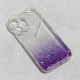 Torbica Heart Glitter za iPhone 13 Pro 6.1 ljubicasta - 97568