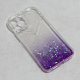 Torbica Heart Glitter za iPhone 13 Pro Max 6.7 ljubicasta - 97572