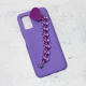 Maska za Samsung Galaxy A03s (EU) Jewellery Heart ljubičasta - 95854-1