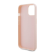 Maska za iPhone 15 6.1 Karl Lagerfeld 3D Rubber Glitter Logo roze (KLHCP15S3DMBKCP) - 211137